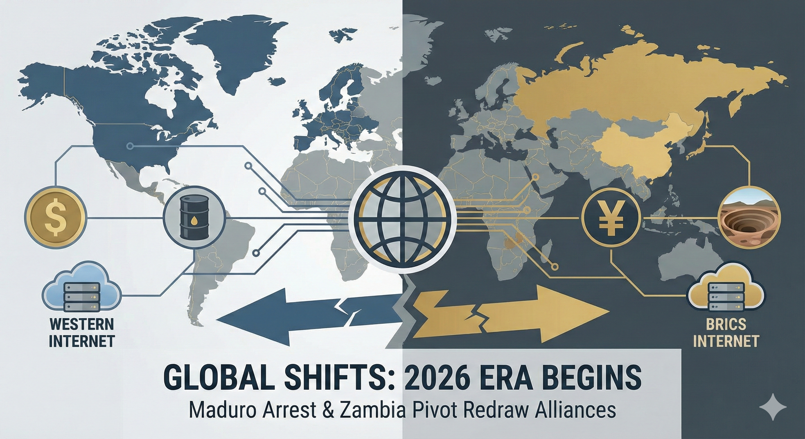 The Fracture of 2026: How the Maduro Arrest and Zambia’s Pivot Are Redrawing the Global Map