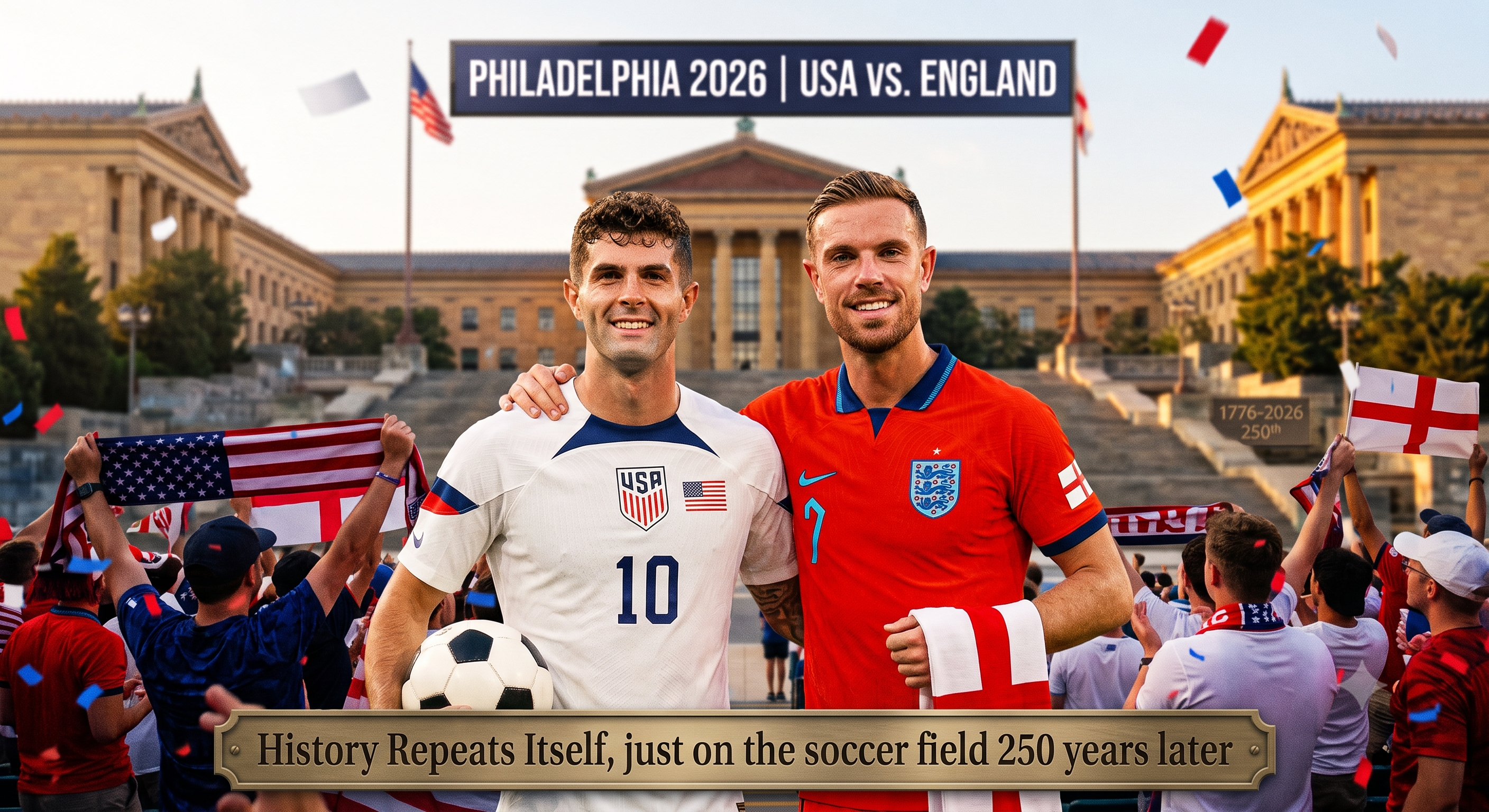 1776 Meets 2026: Soccer Fever Takes Over Philly on America’s 250th!